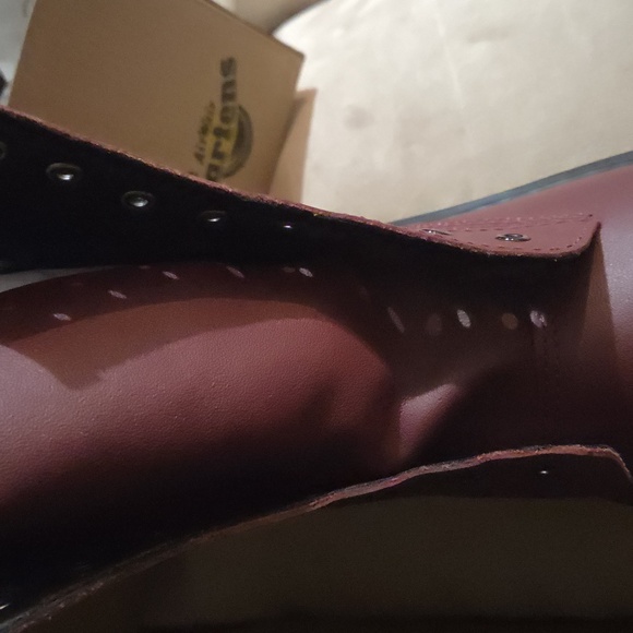 ****LAST PAIR****DR.MARTENS 1460 CHERRY RED BOOT - Picture 8 of 8